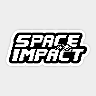 Space Impact Sticker